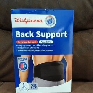 Walgreens Black Back Support